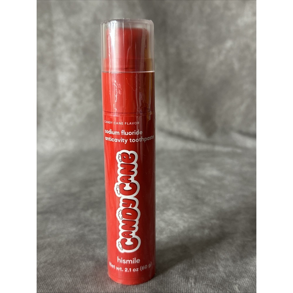 HISMILE 2.1oz CANDY CANE FLAVOR FLUORIDE TOOTHPASTE NEW‎